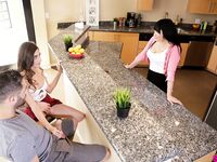 Little Blonde Cutie Tiffany Watson Gets Caught Sneaking Out