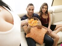 Little Blonde Cutie Tiffany Watson Gets Caught Sneaking Out