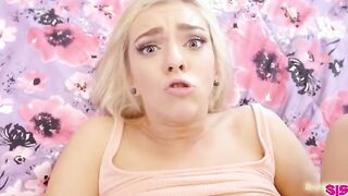 Little Blonde Cutie Tiffany Watson Gets Caught Sneaking Out