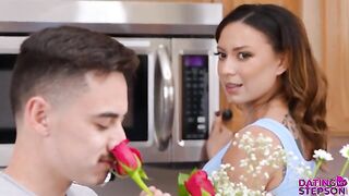 Putting In The Effort -With Sexy Stepmom Cassie Del Isla