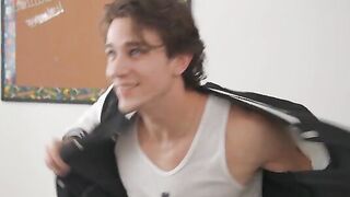 Shaven Blonde Coach Frenchy Wants My Protein Shake